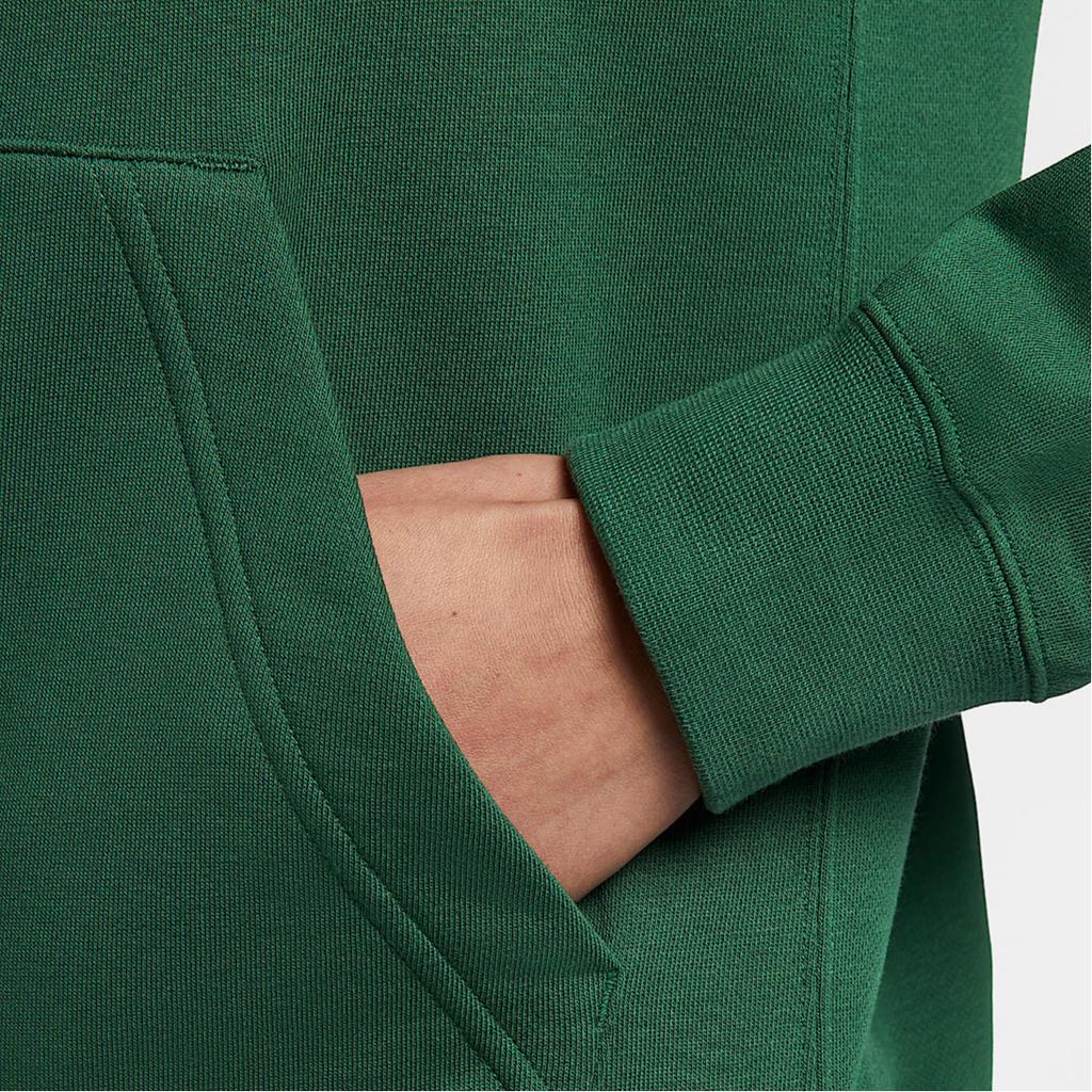 Nike Club Team Logo Hooded Comfortable Pullover Long Sleeve Sweatshirt Women Sweatshirt Canyon-Green IB8897-341