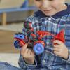 Hasbro Marvel Spidey and His Amazing Friends Miles Techno Action Preschool Ages Authentic Morales Spider-Man Racer, 4-inch (10 cm) Figure, Vehicle,
