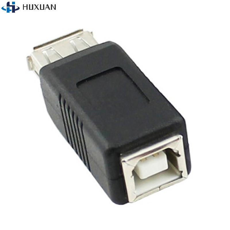 1 шт. USB Type A Female на Принтер Сканер Type B Female Адаптер Конвертер