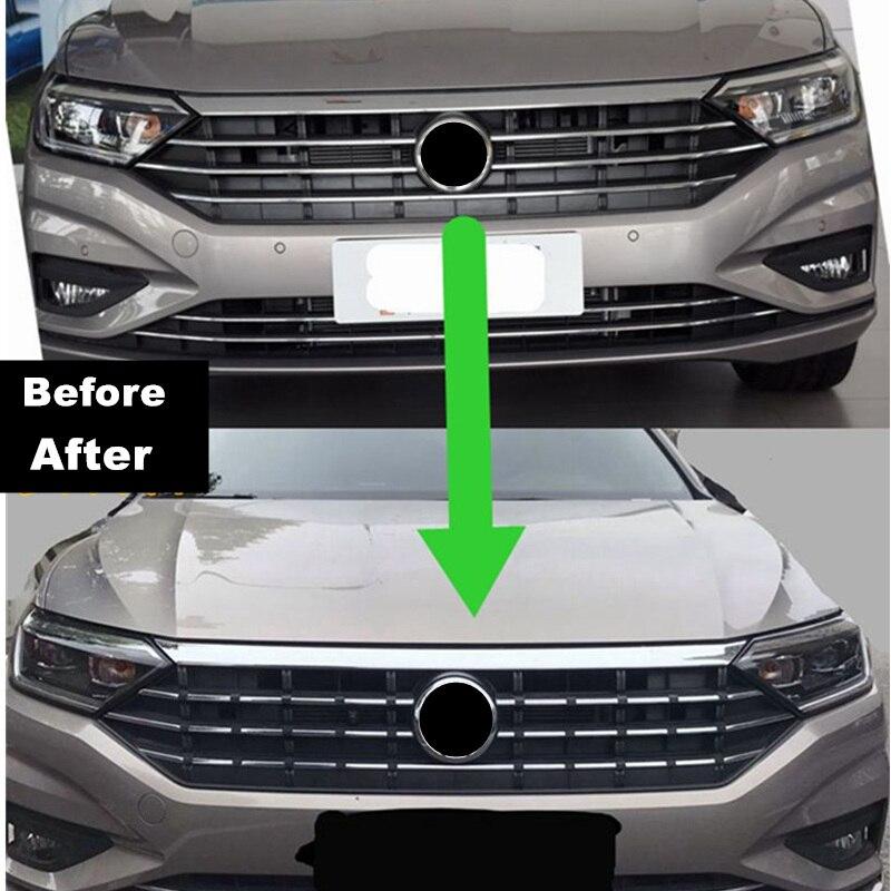 Для VW Jetta MK7 2019 2020 2021 2022 детали автомобиля передняя сетка решетка клип украшение
