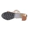 Summer Women Shoes Squre Heel Sandals Peep Toe Ladies Shoes Brand High Heel Sandals Gold Heels 7cm Big Size ZH2971
