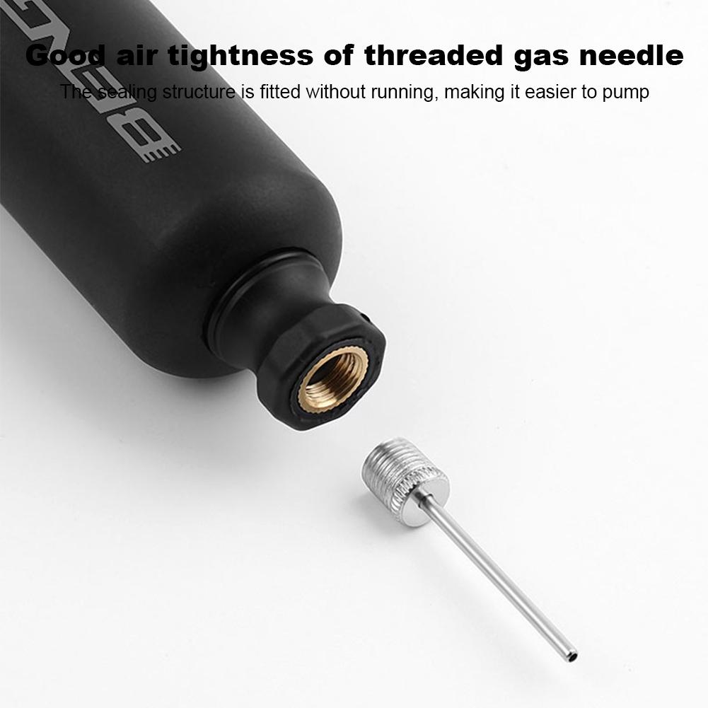 Ручной воздушный насос 30 фунтов на квадратный дюйм Водонепроницаемый ручной насос для накачивания мячей Профессиональный ручной насос для воздушных шаров, волейбольных мячей, баскетбольных мячей
