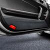 Накладки на нижнюю часть дверей от пинков для Subaru BRZ Для Toyota GT86 2012-2020 Защитные накладки на двери Замшевые наклейки Коврики Аксессуары