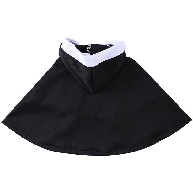 Funny Halloween Cat Cosplay Costumes Dress Up Party Kitten Jesus Nun Clothes for Small Medium Dogs Cats Puppy Pet Accessories