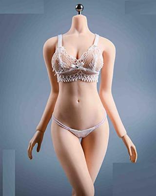 Фигурка VSTOYS 21XG84A Красивый сексуальный модный женский бюстгальтер комплект нижнего белья и голова не [TOYBARJAPAN] 1/6 Аксессуары/Белый (Тело включено)
