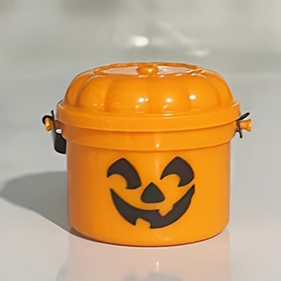 3/7 шт. Мини-ведерко-тыква Яркий ностальгический дизайн Странная атмосфера Жуткое украшение в виде мини-ведерка-тыквы