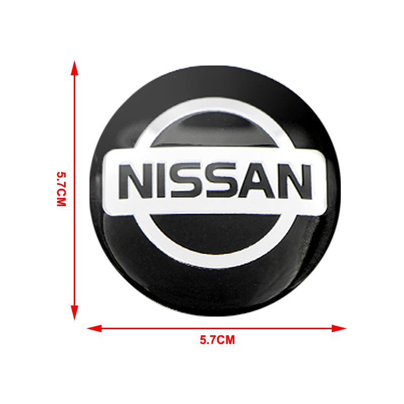 Колпачок ступицы колеса автомобиля Наклейка с логотипом на диск Для Nissan Qashqai X J10 J11 Trail Tiida Teana Skyline Juke X-trail Almera