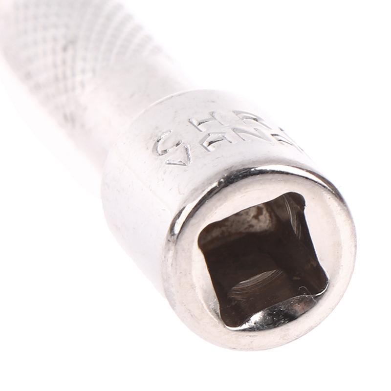 Удлинитель из хромированной стали, адаптер для торцевого ключа с трещоткой, 50/75/100 мм, удлинительная втулка, адаптер для электродрели