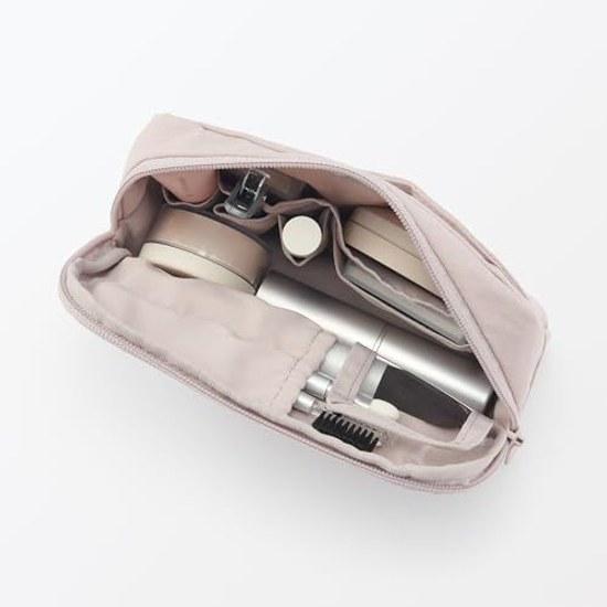 Muji Нейлоновая косметичка с широким открытием, большая L