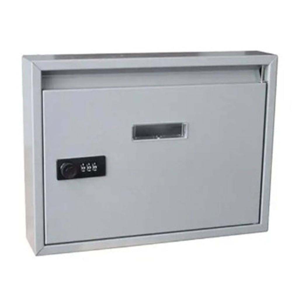 Metal Mailbox Letter Box Wall Mounted Mail Box Universal Postbox for School Outdoor Street House