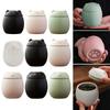 Lucky Cat Ceramic Tea Cans Moisture Proof Tea Sealed Cans Portable Tea Coffee Container Green Tea