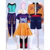 2025 New Cosplay Suit Devil Hunter K-pop Three-piece Suit Clothing Pop Singer Halloween Girls Skirts and Upper Garment Wear Set