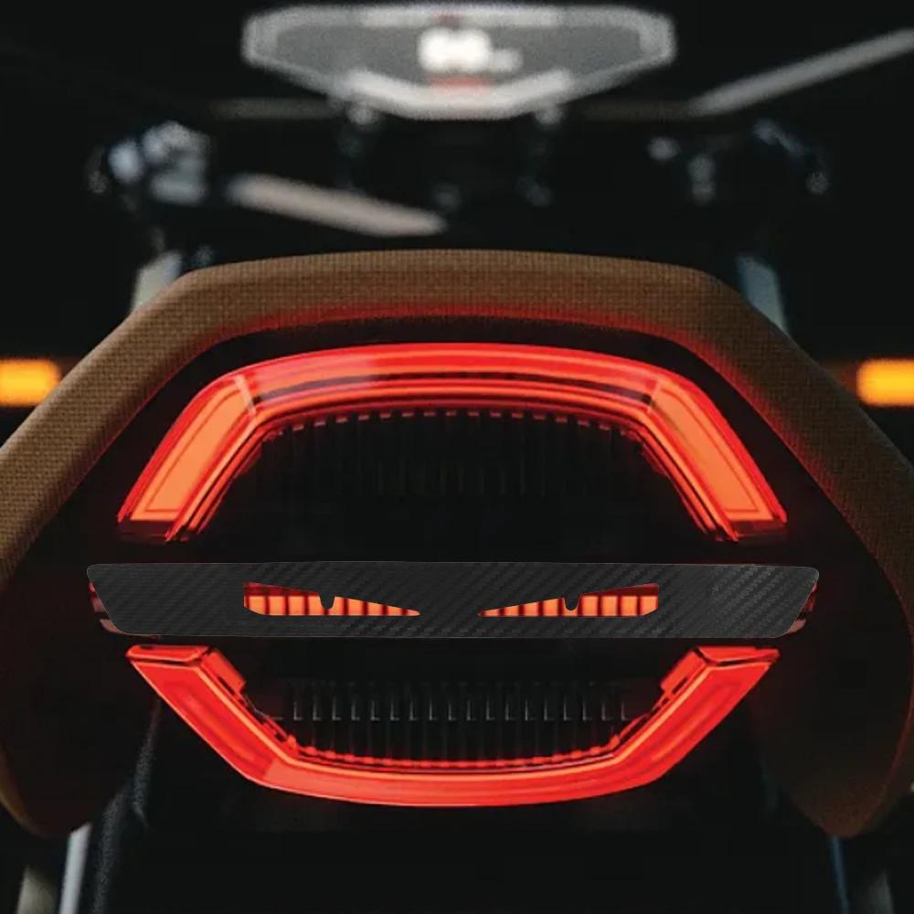 1-4 шт. Новые автомобильные наклейки из углеродного волокна, предупреждающие наклейки на тормозной фонарь, персонализированные, высококачественные, креативные наклейки, аксессуары для автомобиля