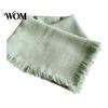 Soft Fringed Napkins Boho Linen Napkin, 18 Inch Washable Fabric Rustic Farmhouse Napkin for Dining Table Home Wedding Bridal Shower
