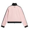 Li-Ning Sports Lifestyle Series Color Block Letter Zipper Stand Collar Comfortable Breathable Versatile Casual Sweatshirt Women Sweatshirt AWDVC04-4