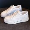 Leather Little White Shoes Women's New Spring Versatile Casual Sports Board Shoes Lightweight Flat Comfortable Women's Shoes