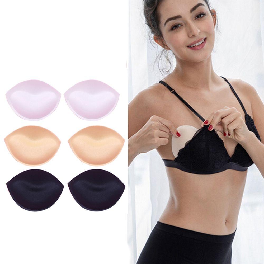 Up Summer Breast Bra Inserts Cups Thicken Chest Pads Sponge Bra Pads Inserts Chest Women Chest Cups