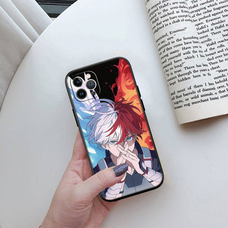 Чехол для телефона ED37 My Hero Academia для iPhone 6 6s 7 8 11 12 13 14 15 XS Pro Max XR X SE Samsung S20 S21 S22 S23 S24 FE Ultra Plus Lite S21S A55
