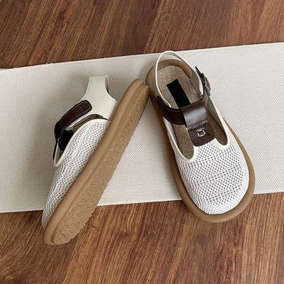 Сандалии Mori из льна Baotou, женские летние сетчатые дышащие туфли с мягкой подошвой, верхняя одежда, сетчатые хлопковые и льняные римские сандалии