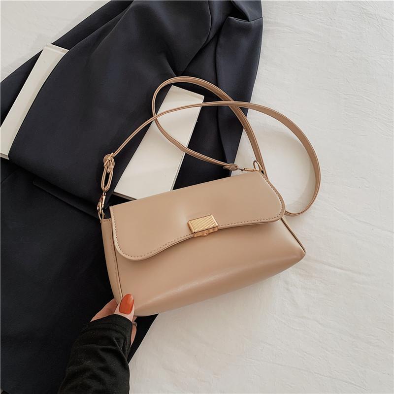 Trendy Retro Pu Crossbody Bag For Women With Magnetic Closure And Phone Pocket