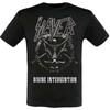 Мужские даты Slayer Divine Intervention 2014 (Бывший в туре с принтом на спине) Slim Fit