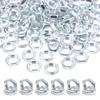 said 150pcs Lamp Nut Hardware Nut Hex Locknut Standard Lamp Pipe Hexagon Fastener