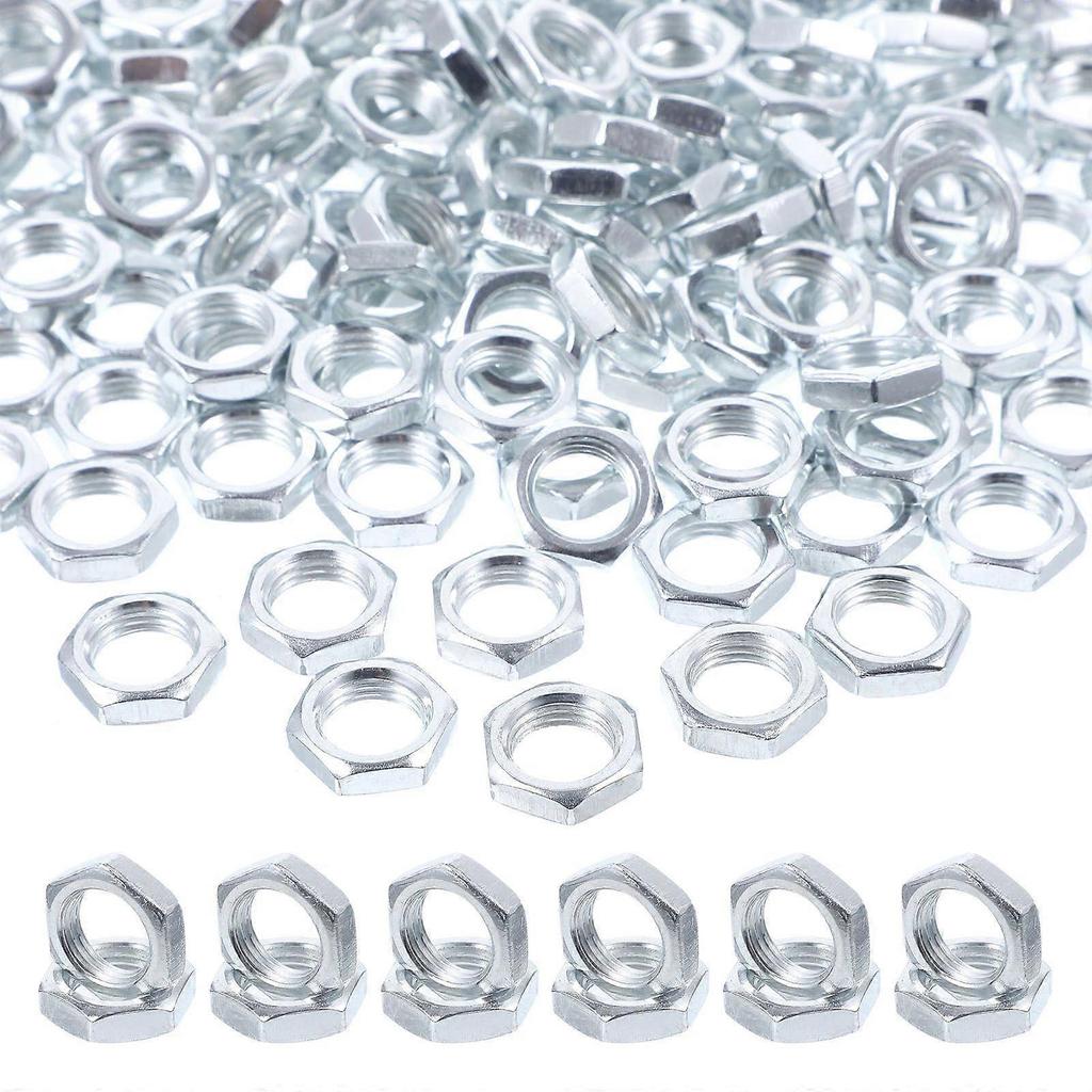 said 150pcs Lamp Nut Hardware Nut Hex Locknut Standard Lamp Pipe Hexagon Fastener