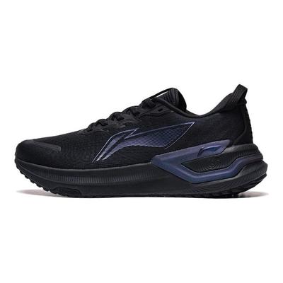 Кроссовки мужские Li Ning Yue Ying 3.0 с амортизацией, нескользящие, износостойкие, низкие, черные, синие ARHT019-8