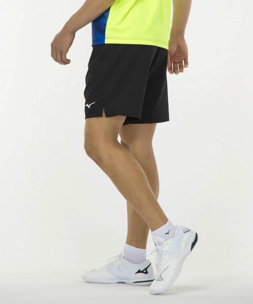 Mizuno Игра в настольный теннис JTTA Размер XS Брюки, Стандартные, Влагоотводящие, Быстросохнущие, Сертифицированные, 82JB9002, Мужские, Черные,