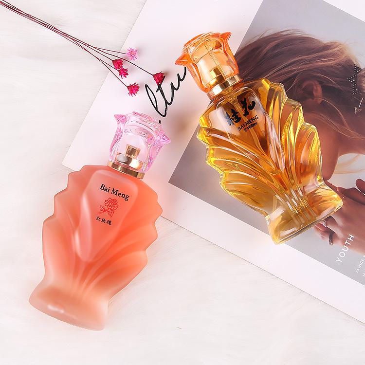 Baimeng Red Rose & Osmanthus Floral Fresh Women's Perfume - Jasmine, Gardenia, Osmanthus Scent