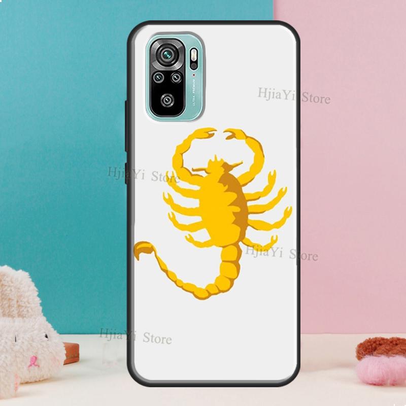 Скорпион Для Xiaomi Redmi Note 11 Pro 11S 10S 9S Note 8 9 10 Pro Чехол Для Redmi 10 9 9T 9C 9A