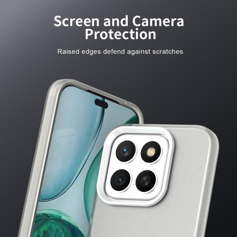 Для Honor X8C Чехол Honor X8C Capas Прозрачный Цветной Противоударный Задний Бампер Матовый Прозрачный Чехол Huawei Honor X8C