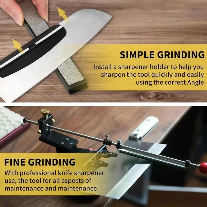 Diamond Sharpening Plate Diamond Whetstone Knife Sharpener for Ruixin Sharpener Grit Knife Sharpener Stone with A Non-Slip Base