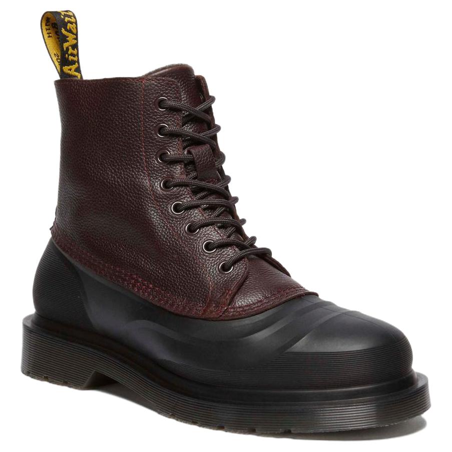 Dr. Martens 1460 Кожаные Модные Короткие Ботинки Унисекс Ботинки Красные Черные 32119601