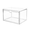 Clear Toy Organizers Showcases Box Dustproof Spacious Interior for Model Collections Home Decoration Display Shelf