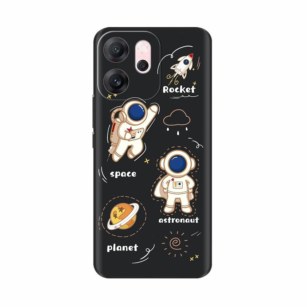 For OPPO Reno14 F Case Cover 2025 Soft TPU Shockproof Silicone Phone Back Cover For OPPO Reno 14F Reno14F Cases CPH2743 Shells
