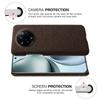 For Realme 14 Pro+ 5G Phone Case Cloth Texture Anti-Scratch Protective PC Back Cover