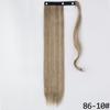 MERISIHAIR Women Long Straight Wrap Around Ponytail Synthetic Fiber Long Straight Wavy Hair Extensions Daily Wear