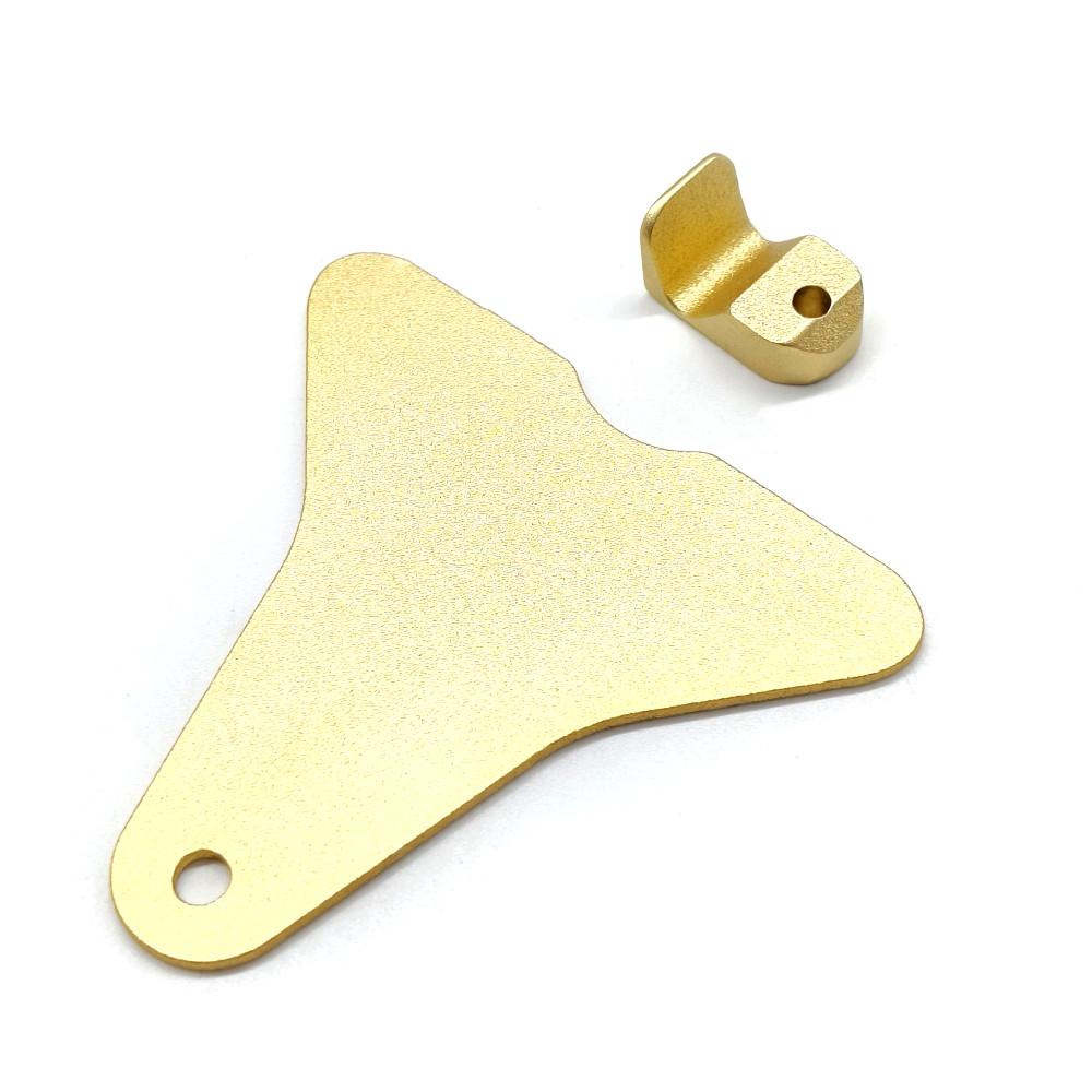 1 комплект зубных лотков, набор зубных передних зажимов, набор зажимов Lucia, набор слепочных лотков для стоматологической лаборатории для достижения центрального соотношения, алюминиевый сплав