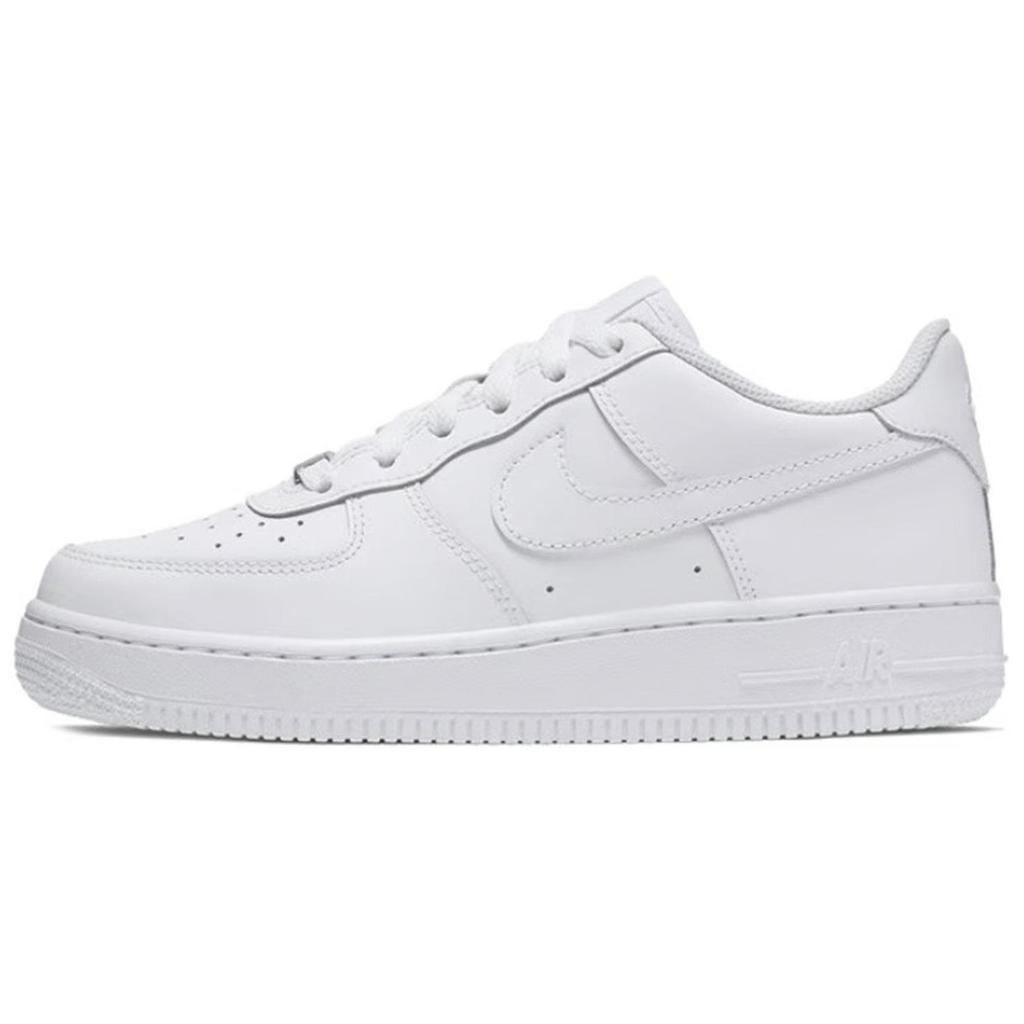 Nike Air Force 1 Нескользящие Износостойкие Нескользящие Износостойкие Низкие Скейтбордические Кроссовки Женские DD8959-100(TeamTwo-S-BOX)