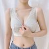 Thin Section of The Large Size Without Steel Ring Underwear Female Anti-sagging Beauty Undershirt Type Gathered Bra