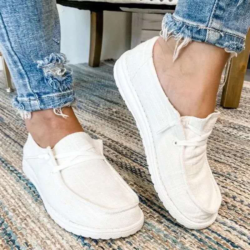 2024Женские кроссовки Белые леопардовые парусиновые туфли Модные вулканизированные балетки Женские мокасины Женская спортивная обувь Повседневные кроссовки