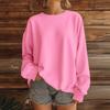 Women  Tops Women's Long Sleeve Sweatshirt Casual Crewneck Loose Fit Pollover Fleece Tops