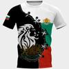 Bulgaria Men's T-Shirt National Emblem 3D Print Summer Round Neck Short Sleeve Top Casual T-Shirt Oversized Men's Clothing