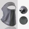 Neck Protection Ice Silk Sunscreen Mask Anti-UV Face Mask Breathable Ear Cord Face Cover Scarf Outdoor Sports