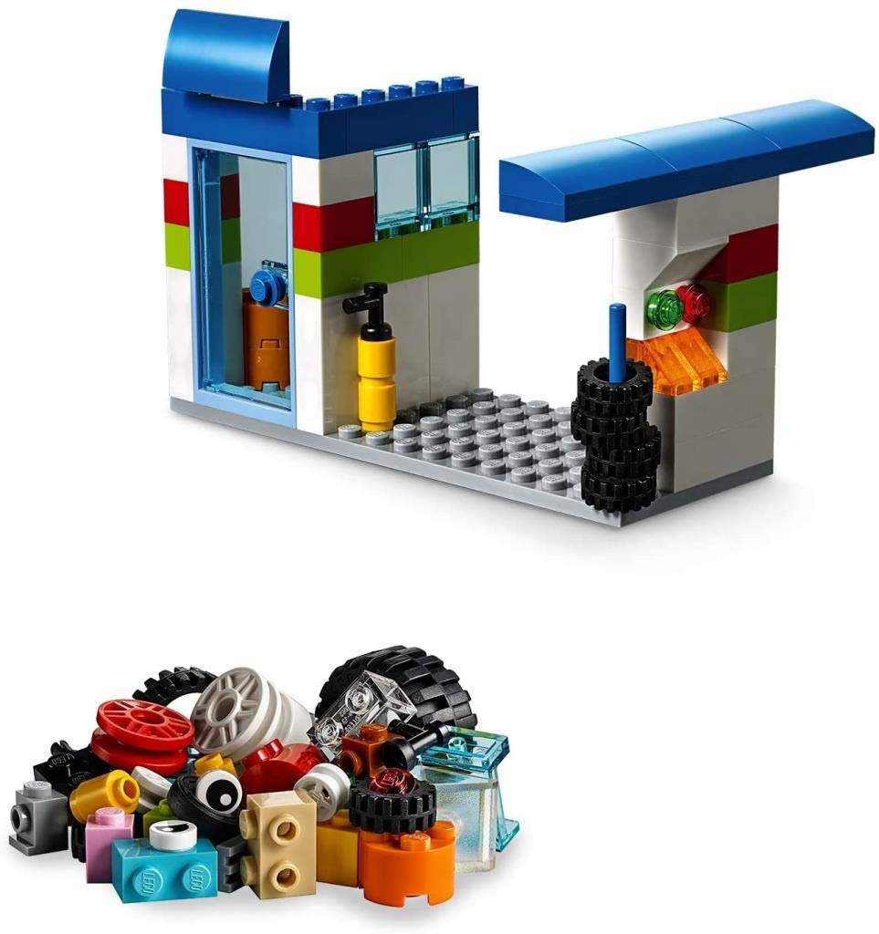 LEGO Classic Набор деталей для идей Колеса 10715 Обучающие строительные блоки для девочек и мальчиков