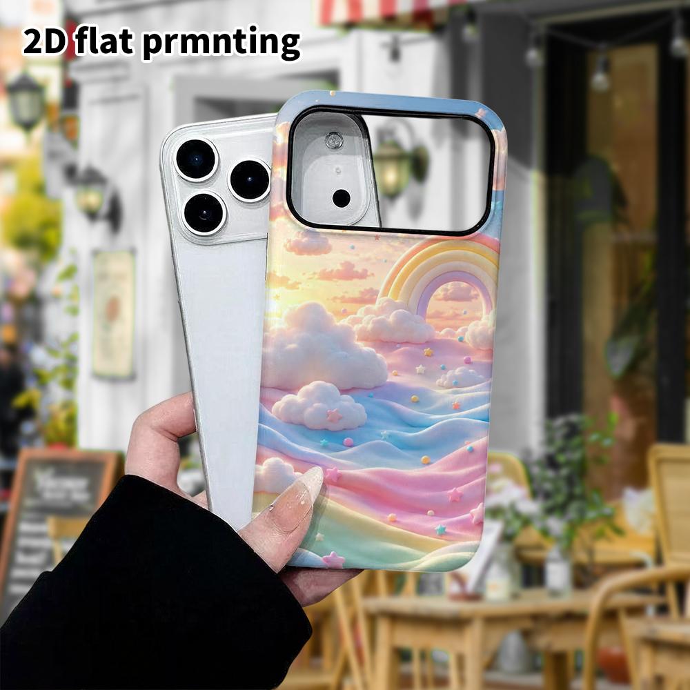 Phone Case: 2D flat Samsung Galaxy A34 A35 M05 M06 S20 S22 S21 FE Plus 5G protective case, dreamy sky, perfect Christmas and Halloween holiday gift