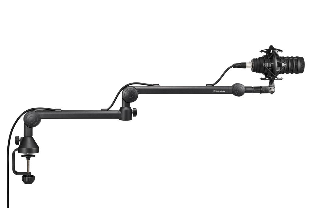 Audio-Technica AT8484 Виброподвес для динамического микрофона BP40, Шаровое крепление, для стриминга, подкастов и DTM (Музыка для рабочего стола)