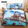 Eiffel Tower Bedding Set Duvet Cover Sets 3d Bedding Digital Printing Bed Linen Queen Size Bedding Set Fashion Design