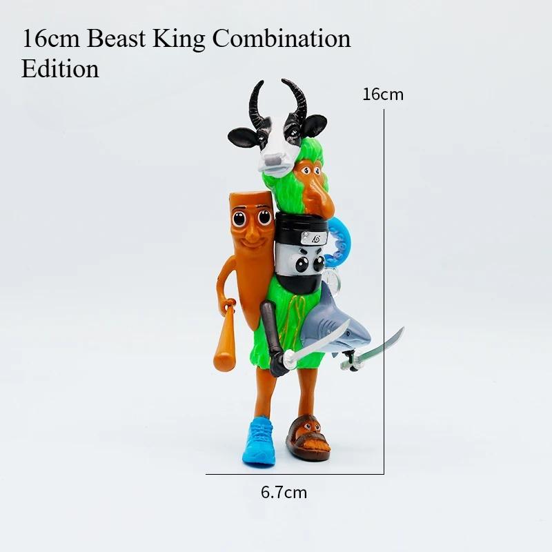 Тун Тун Тун Сахур Тралалеро Тралала Итальянский Мозговой Гниль Издание Монстр Фьюжн Аниме Экшн Мультфильм Орнамент Веселая Игрушка Подарок Фигурка